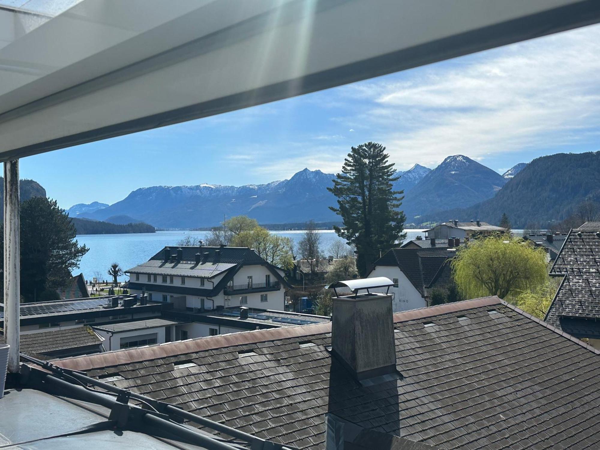 Nannerls Penthouse Lägenhet Sankt Gilgen Exteriör bild